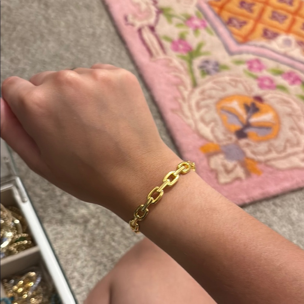 Gold Chain Bracelet